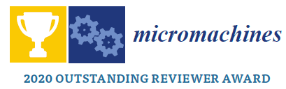 Micromachines Outstanding Reviewer Award